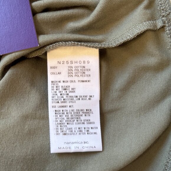 THE NORTH FACE PURPLE LABEL Field Tee - Sage Green - SIZE M - Japan Exclusive - Picture 4 of 4